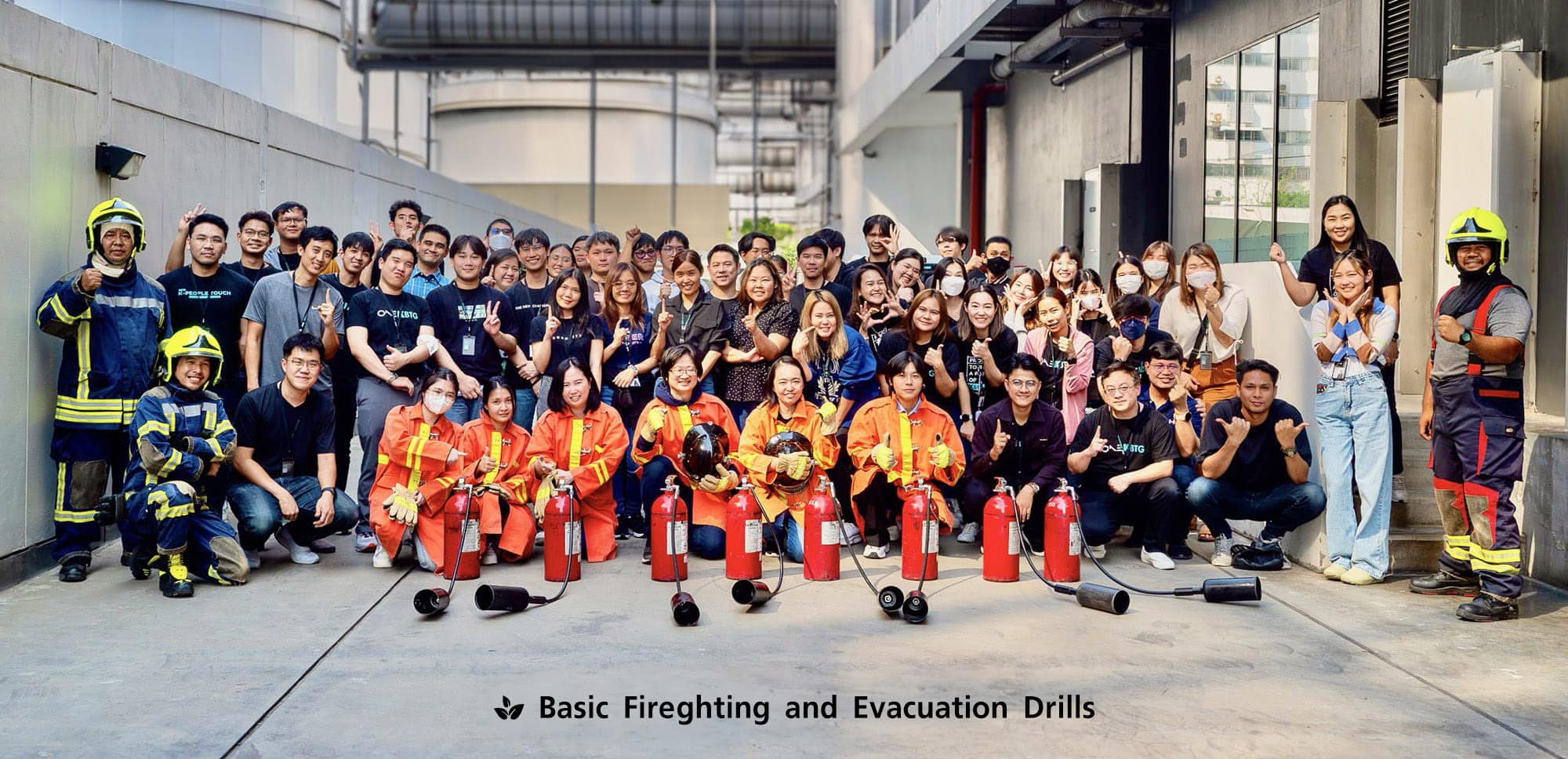 Basic Firefighting and Evacuation Drills